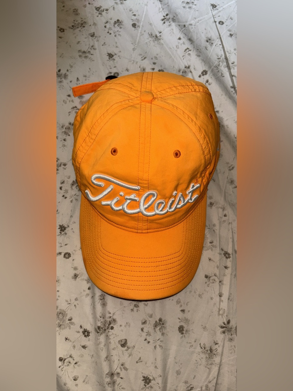 Titleist ProV1 FJ Golf Cap, Orange, Adjustable